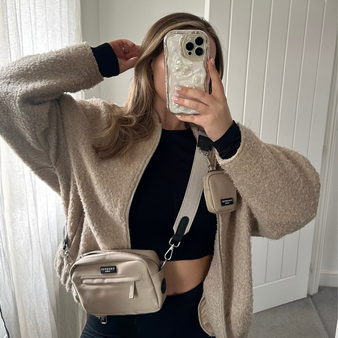 Dog Walking Bag Bundle - Brown Tweed