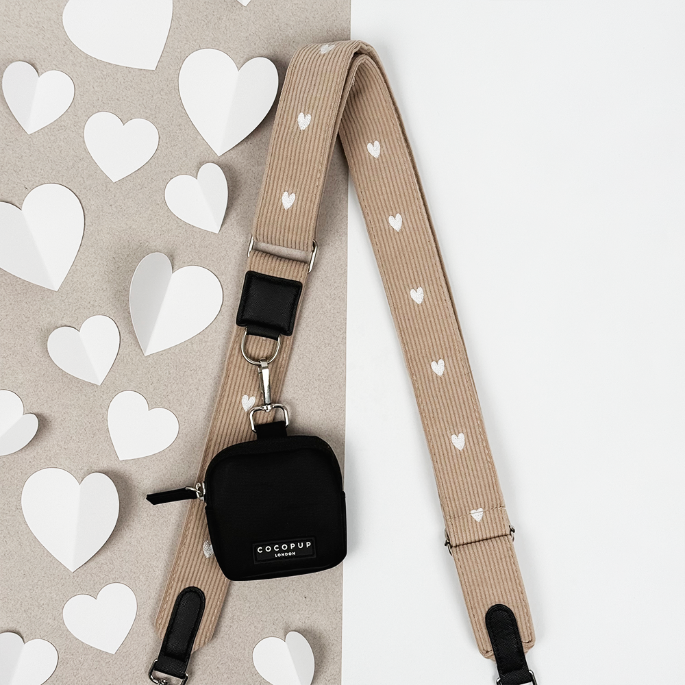 Dog Walking Bag Bundle - Chai Hearts